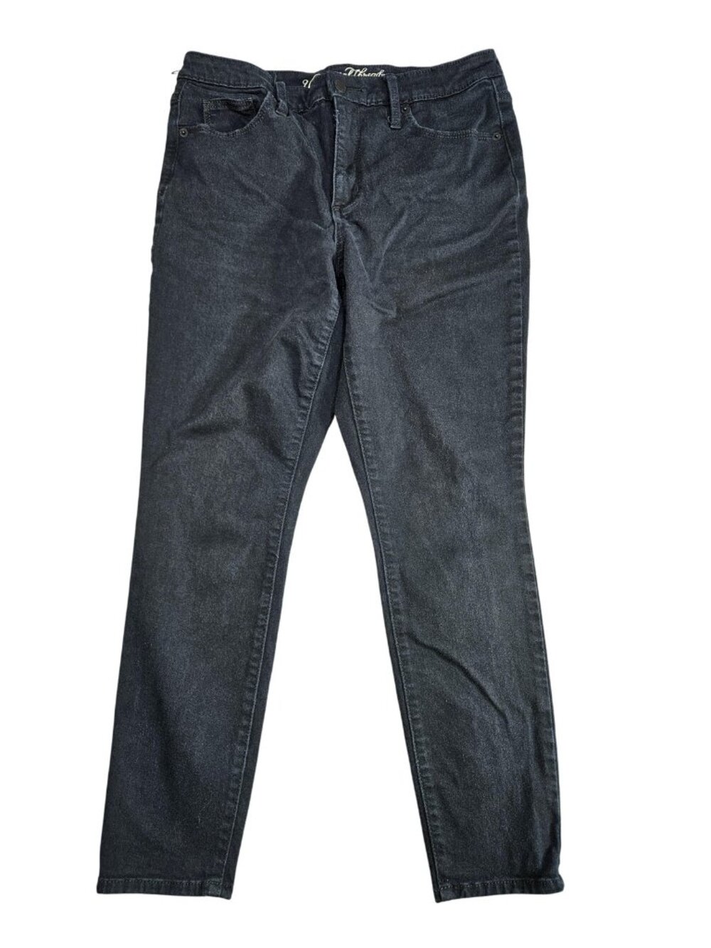 Universal Thread High Rise Skinny Jeans Women 8/29 S Charcoal Wash Stretch Denim